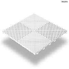 PVC модулна подова настилка за гараж – бяла квадратна плочка DUa591 - Sellzone.bg PVC модулна подова настилка за гараж – бяла квадратна плочка DUa591